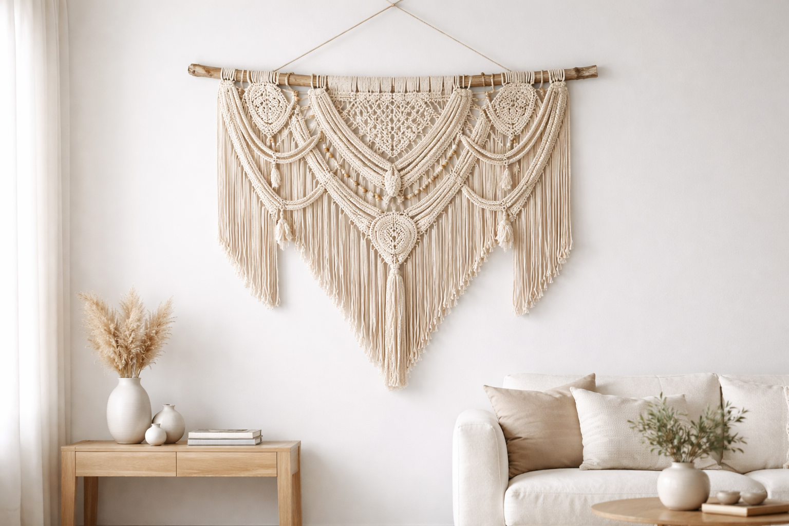 Tamamlanmış duvar dekorasyonu